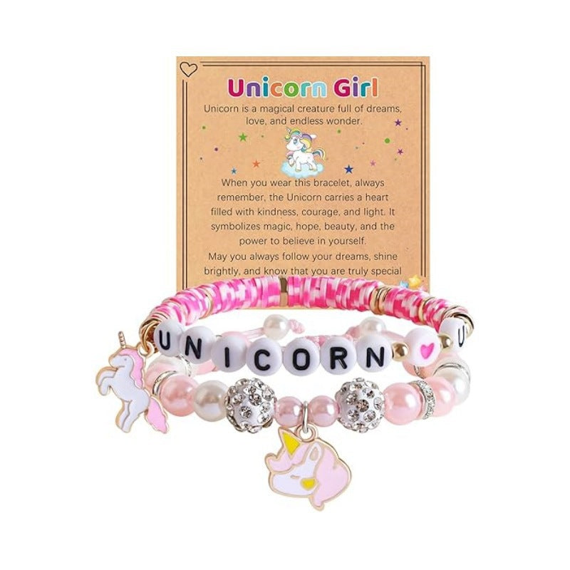 Wholesale Sparkling Crystal Easter Gold Bead Pink Rabbit Bracelet