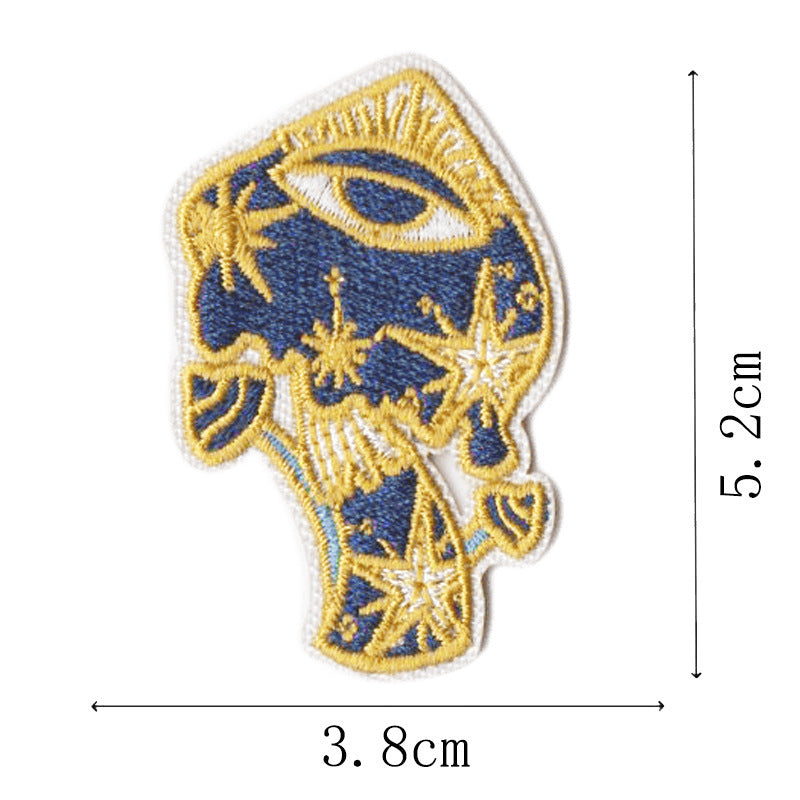 Wholesale Mushroom Embroidery Patches Set Of 14 Iron On DIY Decorative Accent For Clothing Resale