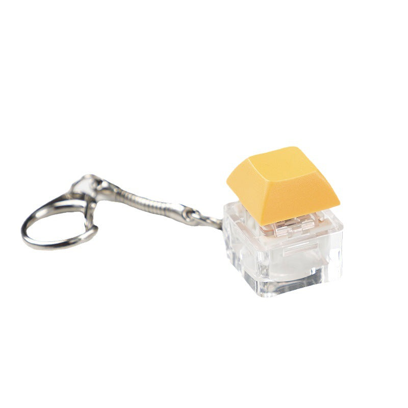 Wholesale Acrylic Decompression Mechanical Keyboard Axis Tester Fidget Keychains