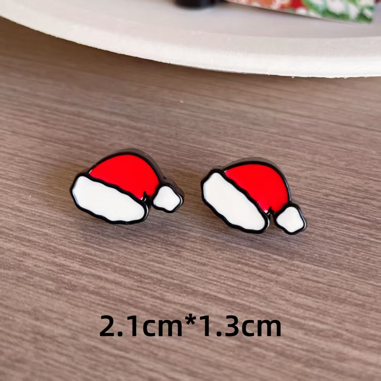 Wholesale Cute Reindeer Gingerbread Man Earrings