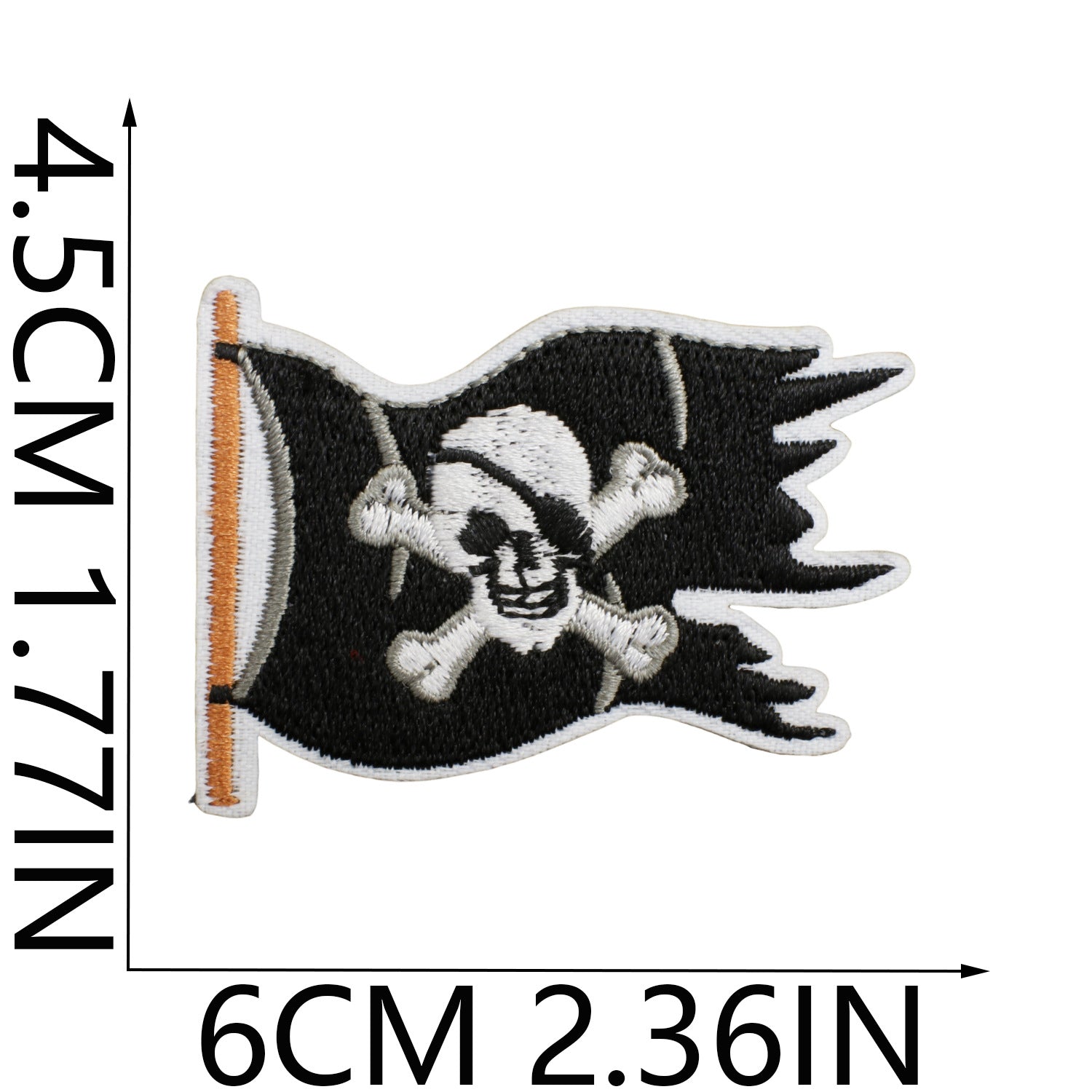Wholesale Pirate Ship Embroidery Patch Iron On Treasure Map Cartoon Telescope Decorative DIY Accessory For Clothing Party And Gift