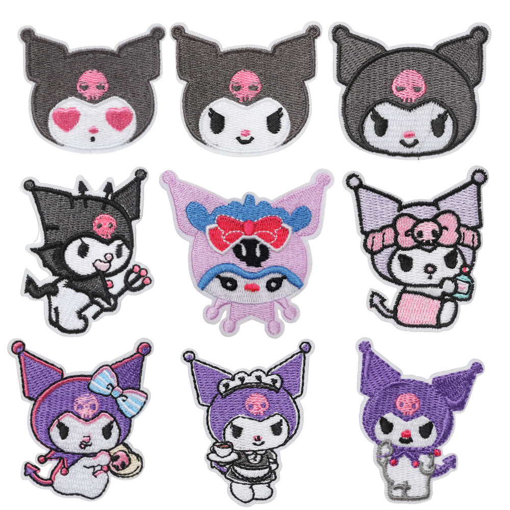 Wholesale super cute pink bunny cloth patch patch DIY patches OLY Exclusive