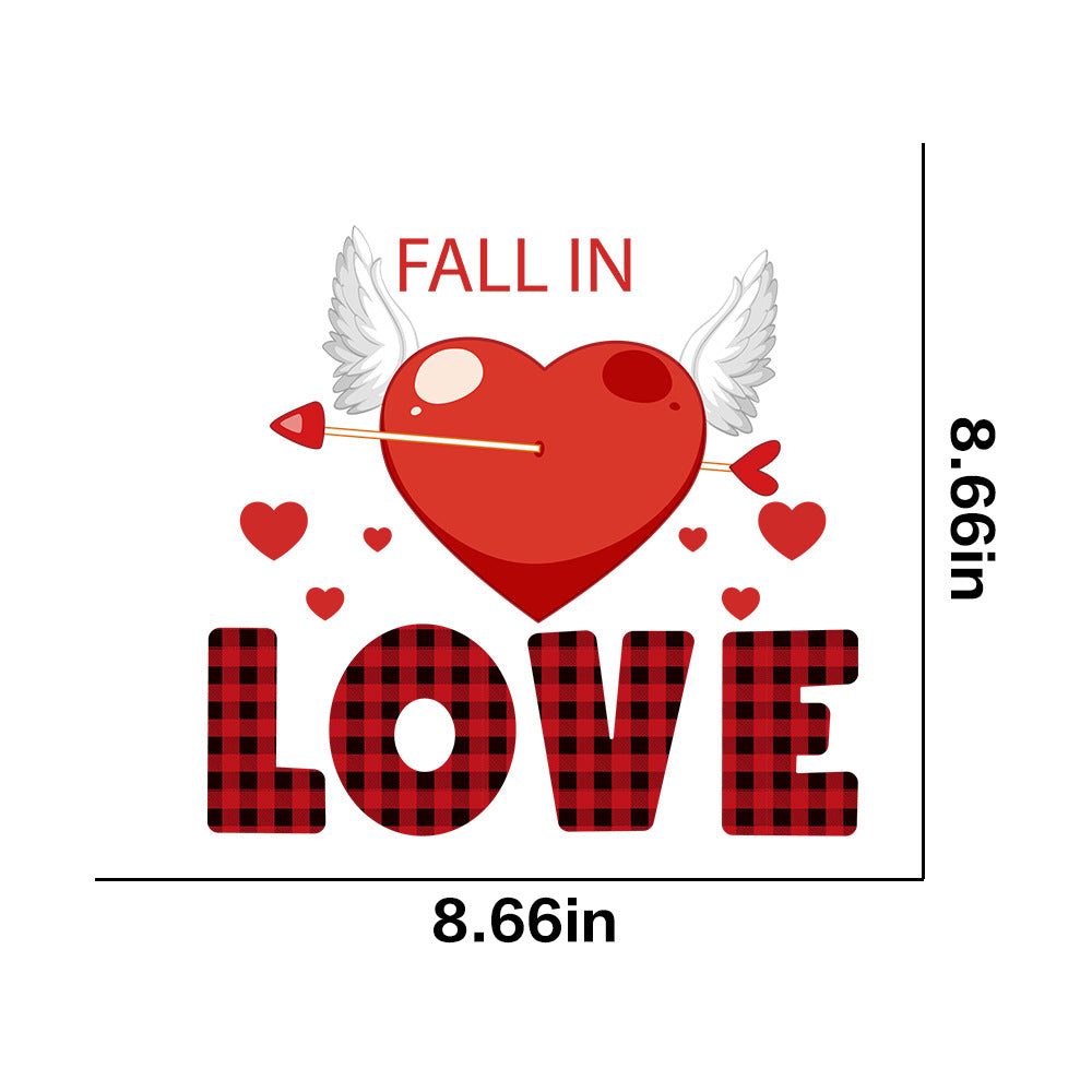 Wholesale Valentine' s Day UV DTF Ready to Press Transfers Wraps