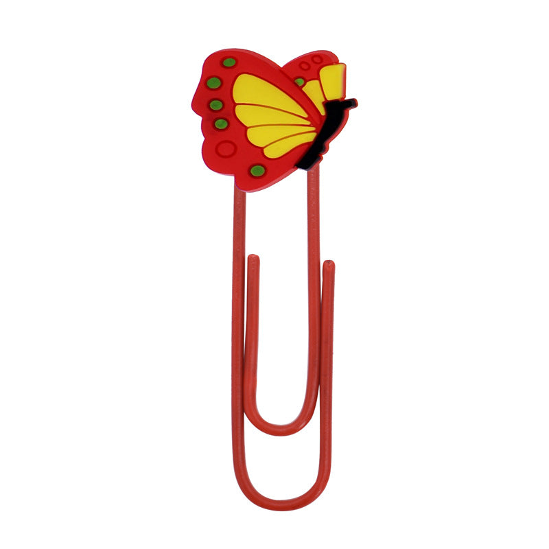 Wholesale Random 50pcs Creative Paper Paperclip Creative Metal Bookmark