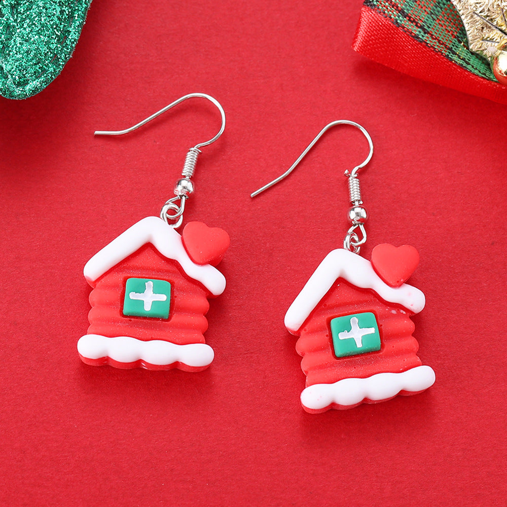 Wholesale Cute  and Reindeer Earrings for Christmas