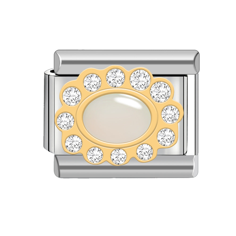 Wholesale Italian Charm Bracelet 9mm DIY Spliced Detachable Cute Pattern Combination Bracelet