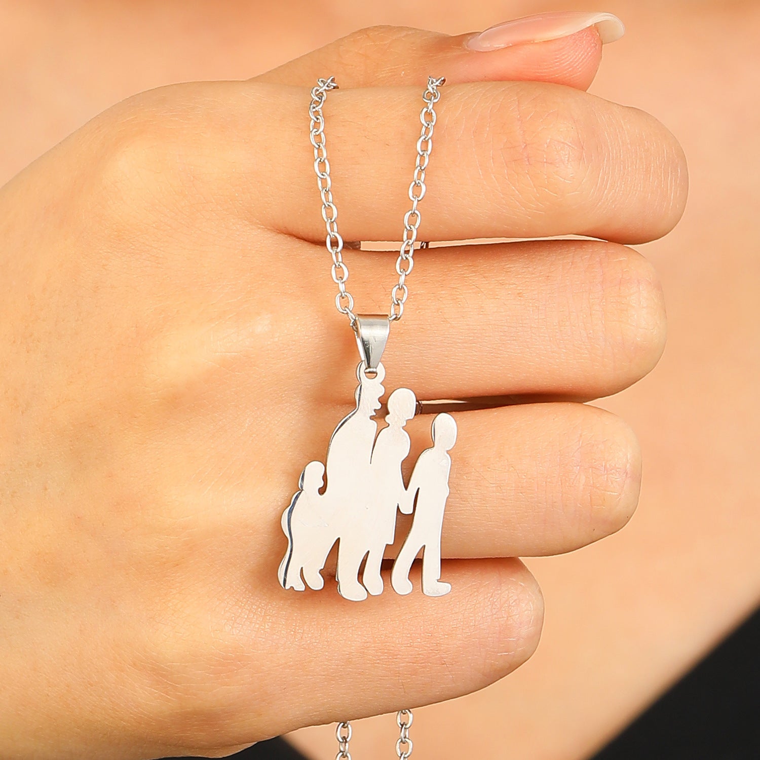 Wholesale mother' s day necklace stainless steel