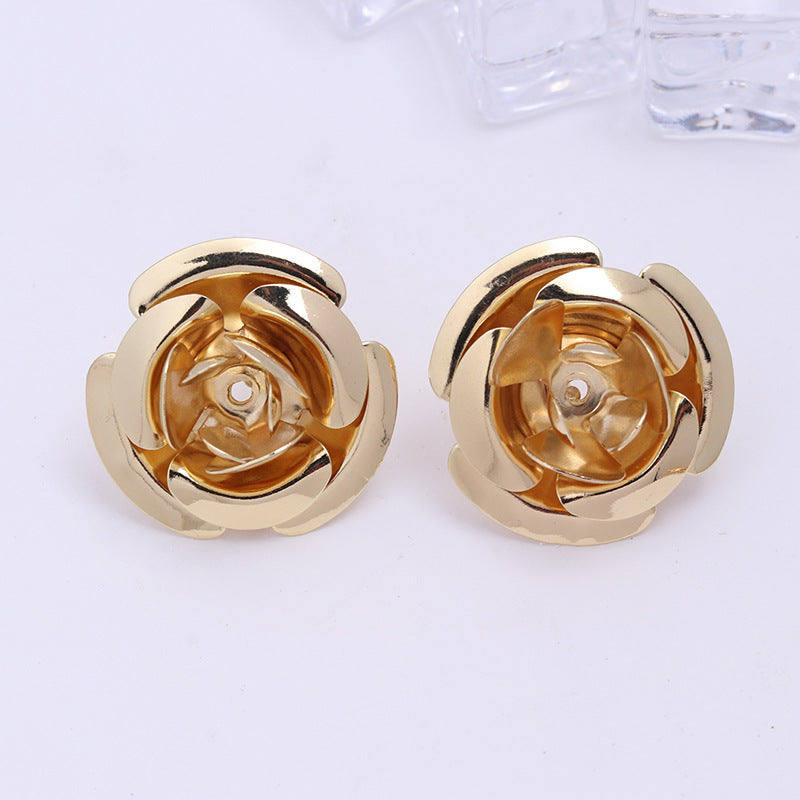 Wholesale Mother's Day Acrylic Rose Earrings