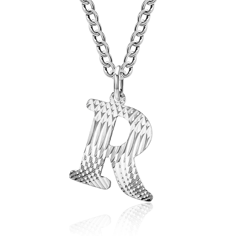 Wholesale English Letter Titanium Steel Necklaces