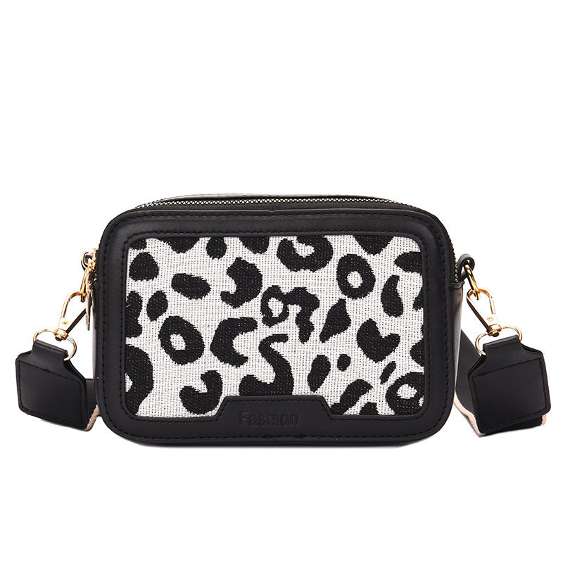 Wholesale Leopard Print PU Shoulder Crossbody Bag