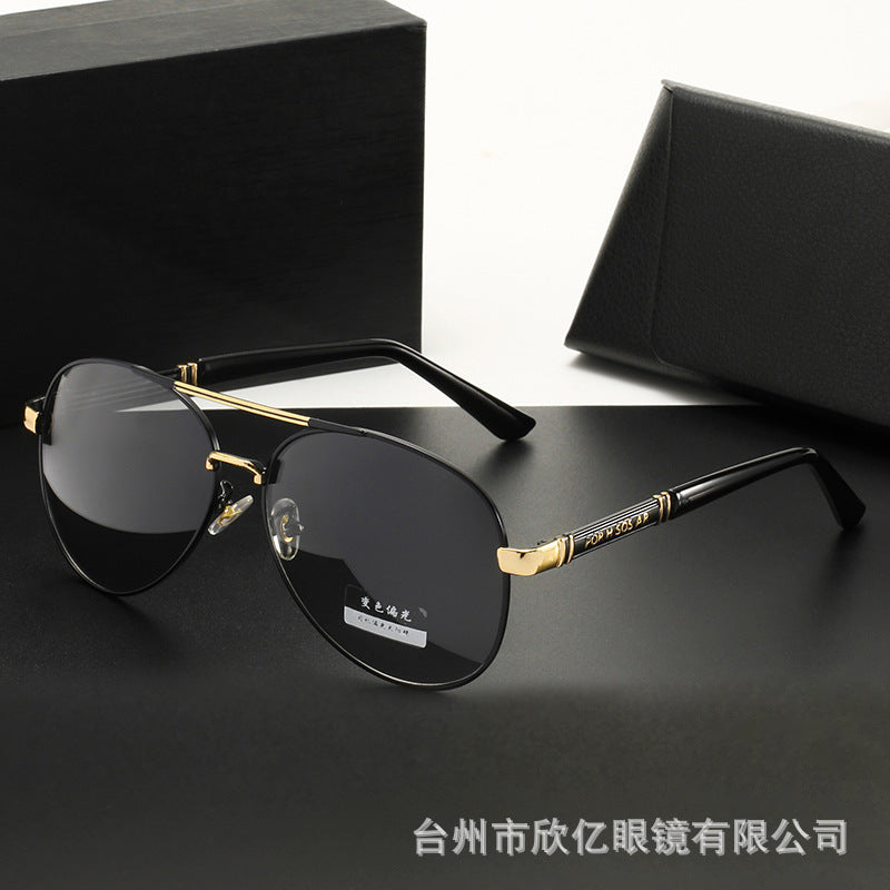 Wholesale Men's day and night polarized photochromic sunglasses