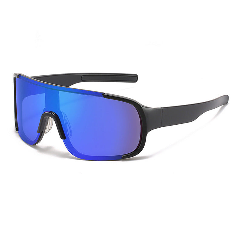 Wholesale Road cycling white mercury sunglasses fashion mountaineering running one-piece sunglasses anti-ultraviolet