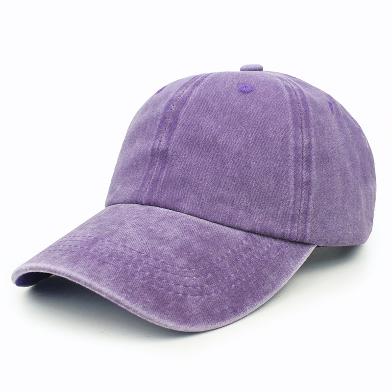 Wholesale Washed Soft Top Cotton Baseball Caps