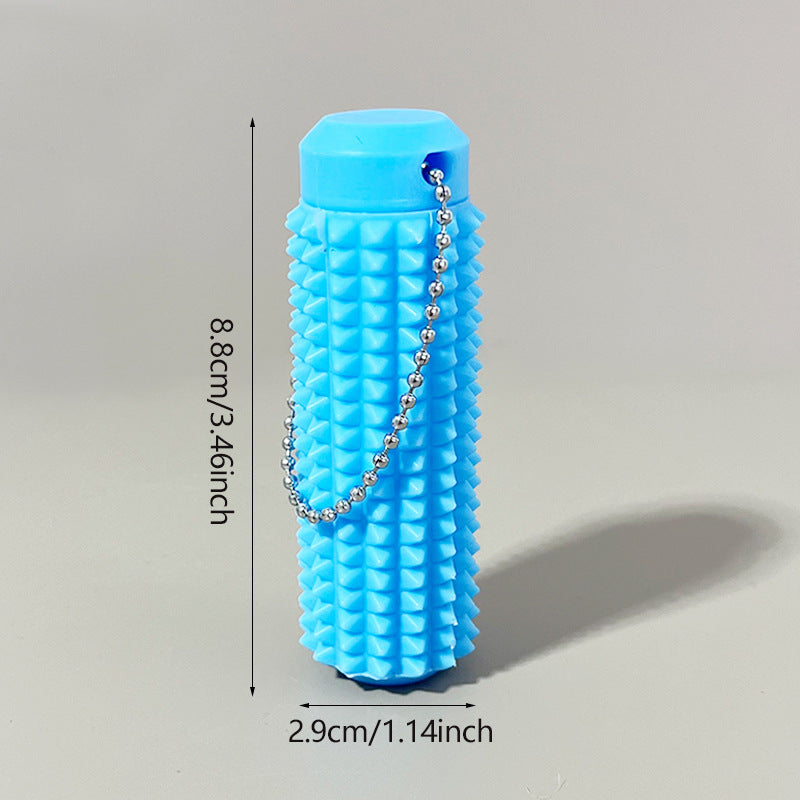 Wholesale New Mini Keychain Portable Fingertip Stress Relief Massager Keychain