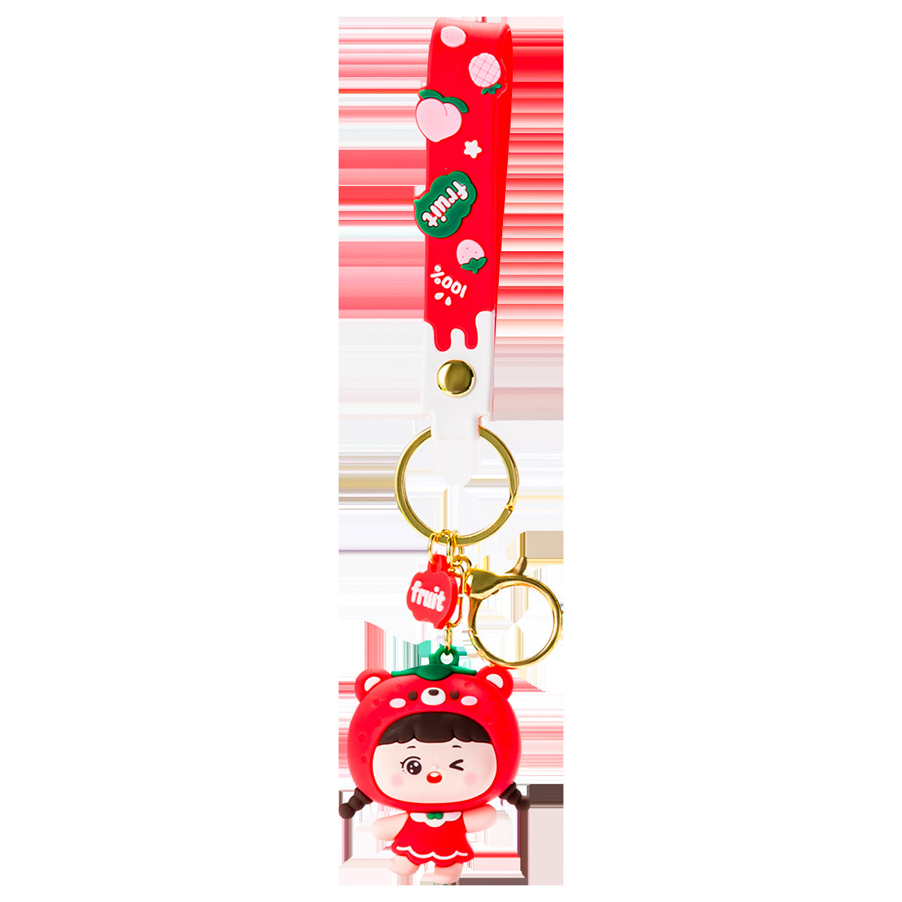Wholesale Animal Fruit Girl Cartoon Keychain