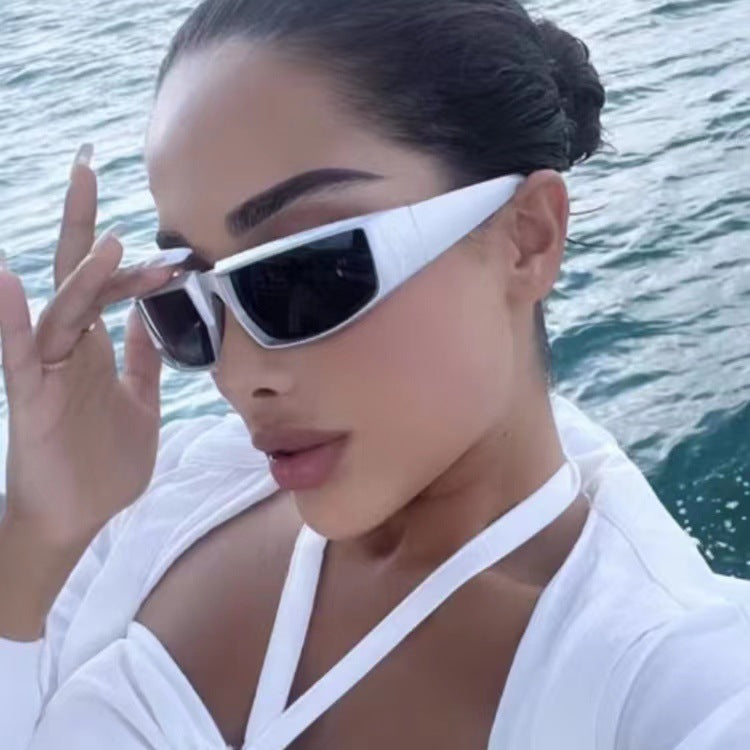 Wholesale Y2K Future Technology PC Sunglasses