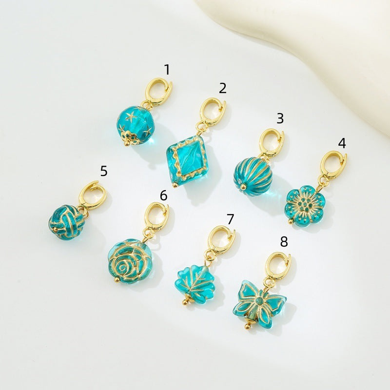 Wholesale Vintage Baroque Gilded Pendant Charms