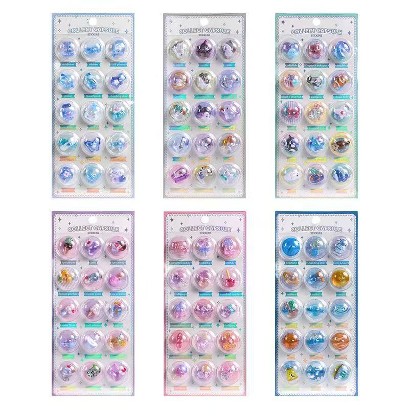 Wholesale Cute and adorable pet rabbit animal plush 3D stickers