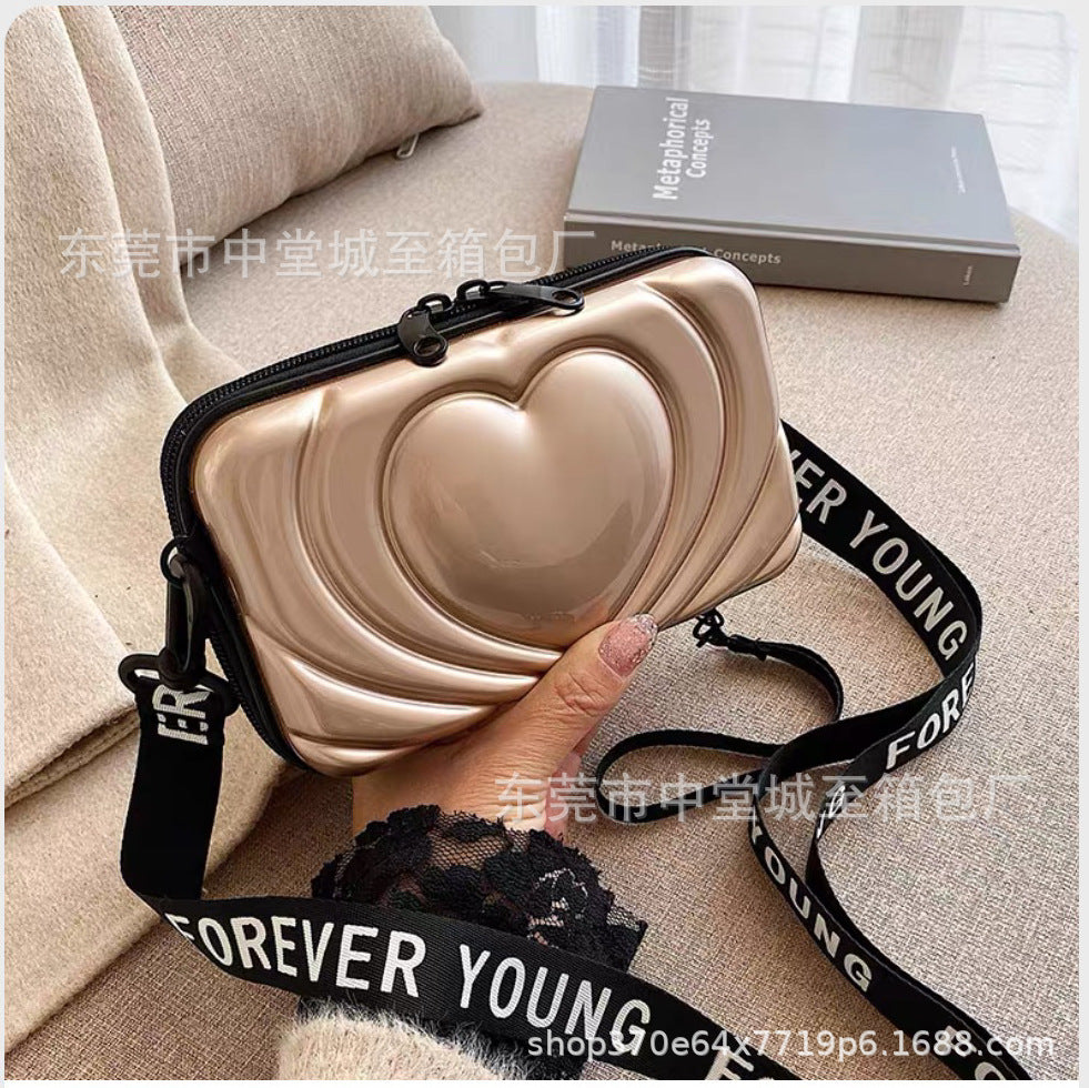 Wholesale New Cosmetic Bag PC Women's Hard Shell Mini Toiletry Bag Crossbody Bag