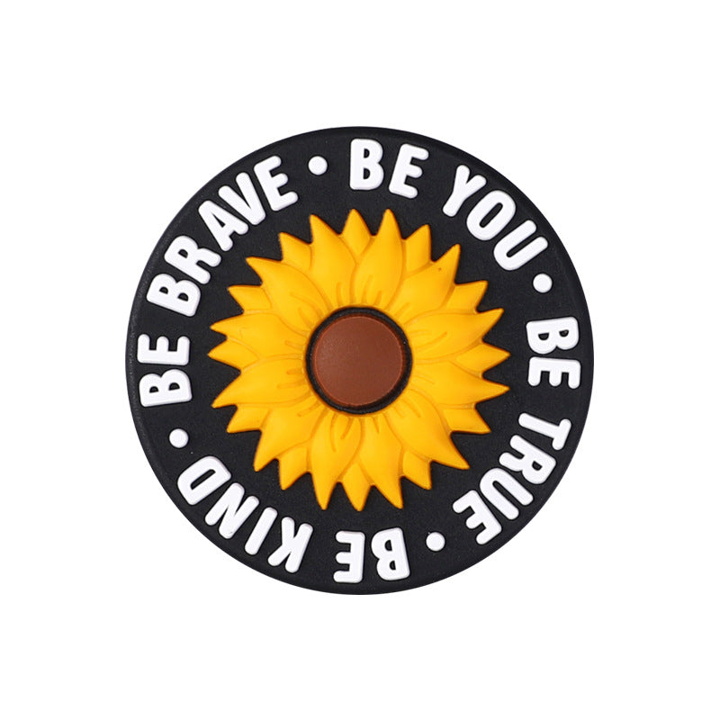 Wholesale 20pcs Sunflower Cartoon Highland Bull Focal Beads