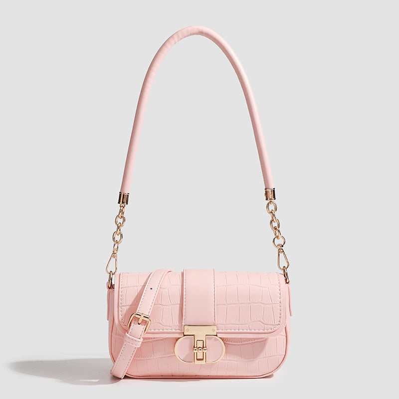 Wholesale Pink Bag Tanabata Birthday Gift for Girls All-match Single Shoulder Crossover Small Square Bag for Women