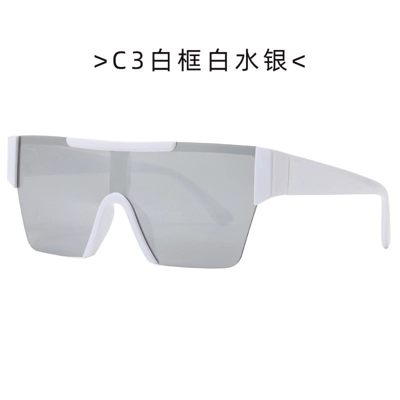 Wholesale Frameless sunglasses for men and women with integrated lenses
