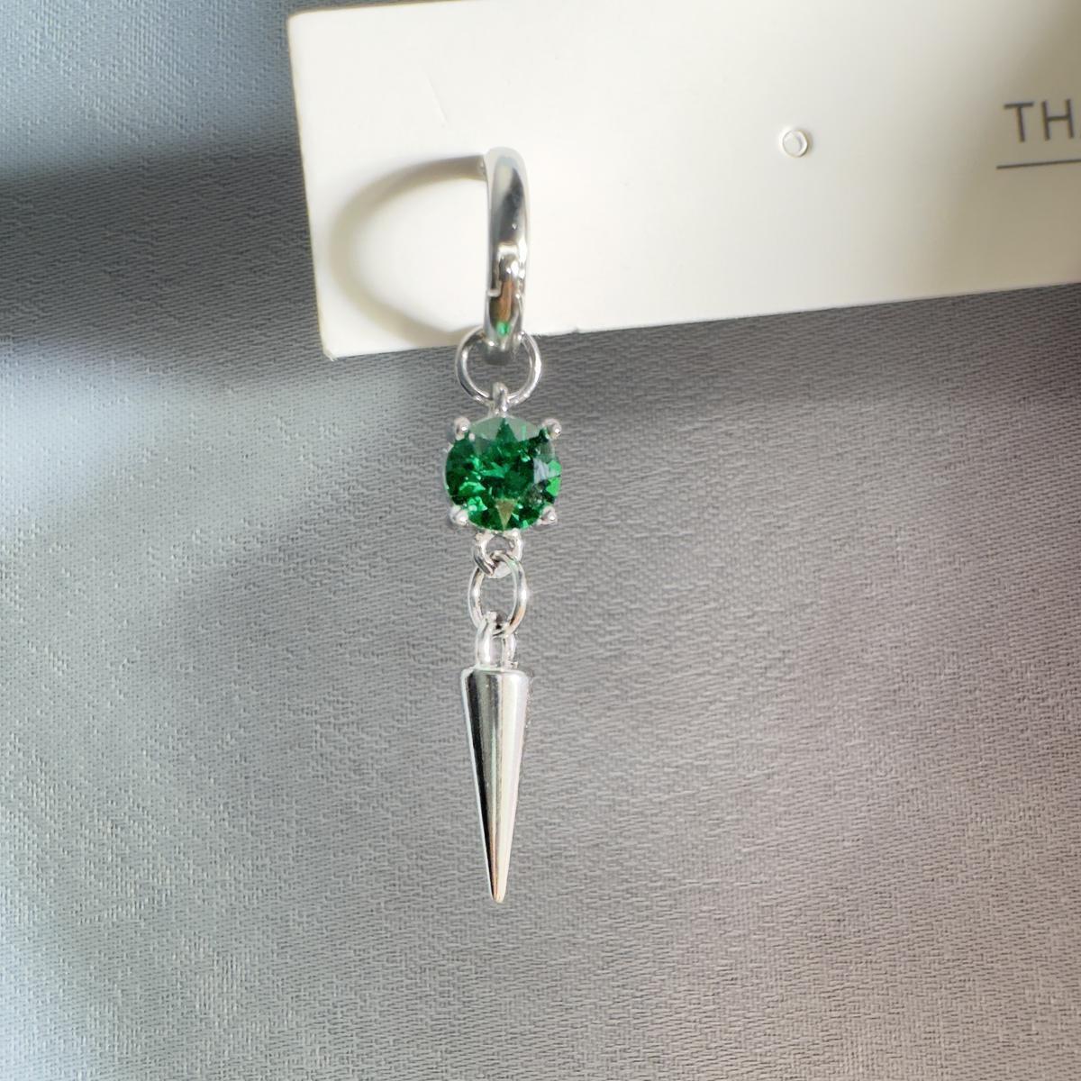 Wholesale Super Flash Cone Retro Punk Earrings