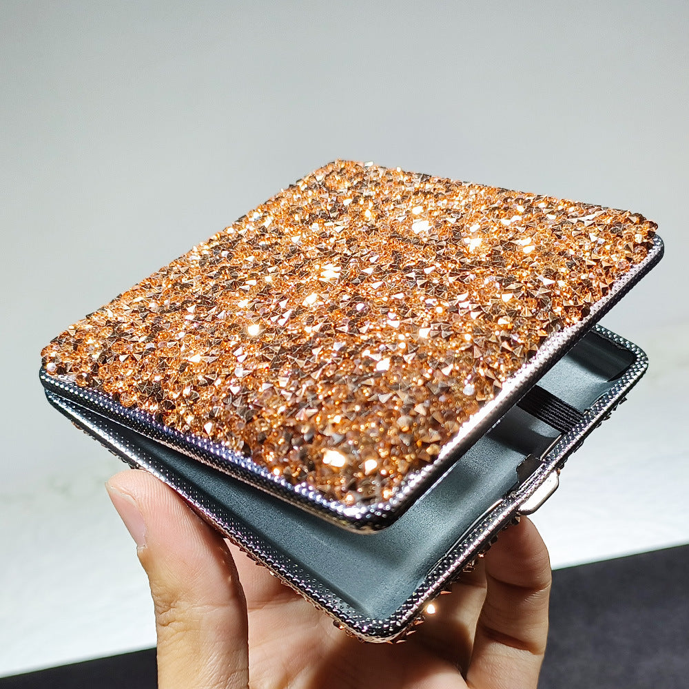 Wholesale Fashionable Resin Random Diamond Women's Cigarette Boxes