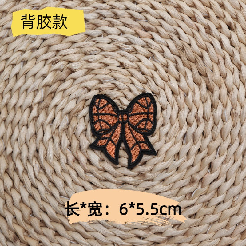 Wholesale 10pcs Team helmet baseball embroidery English square letters DIY Patches