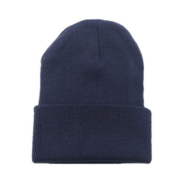 Wholesale Winter Outdoor Warm All-match Simple Wool Hat Beanie