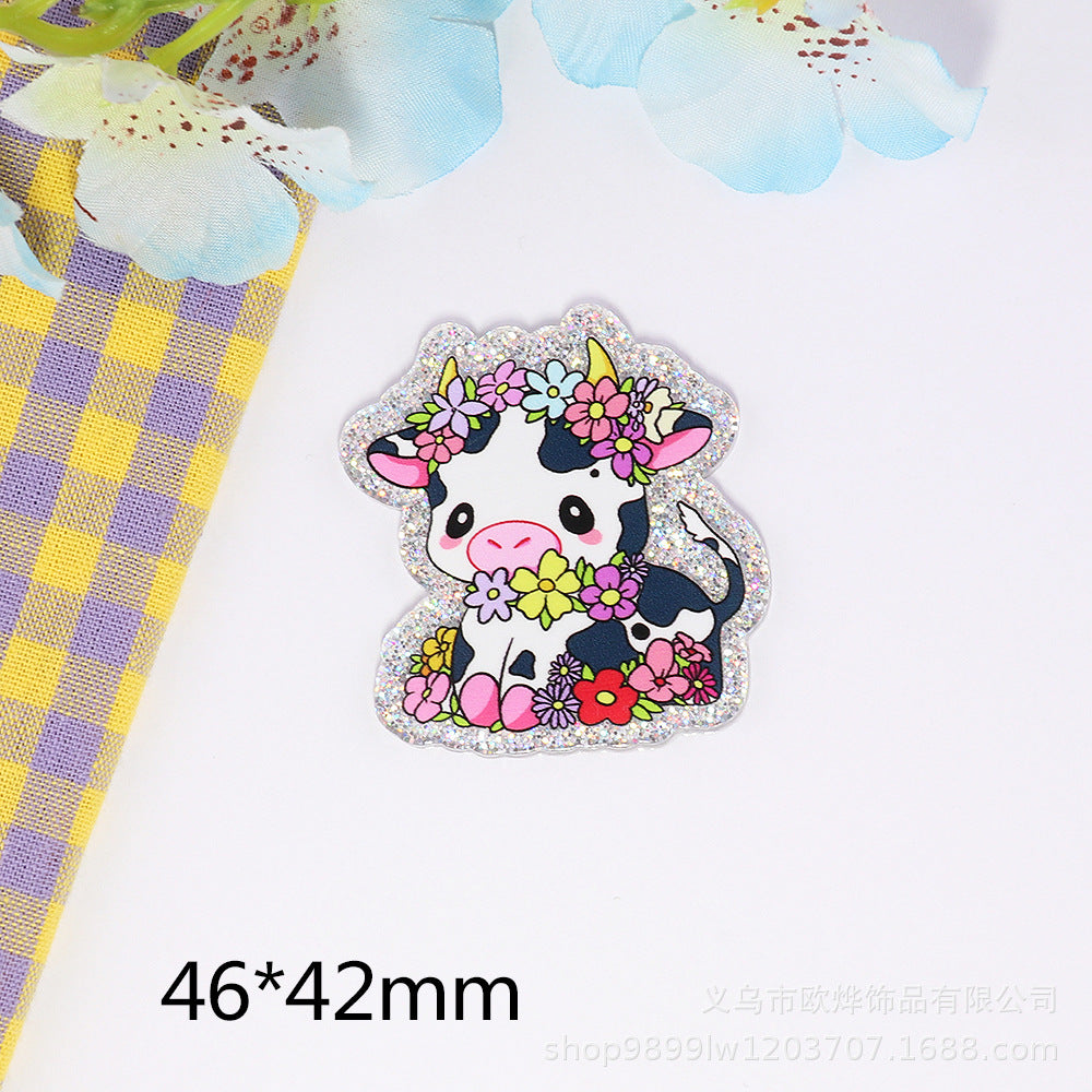 Wholesale 10pcs FlatBack Ocean Animal Acrylic Cute DIY Accessories