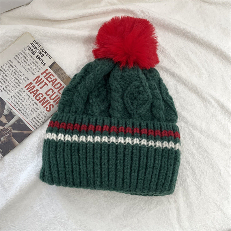 Wholesale Christmas Knitted Woolen Scarves