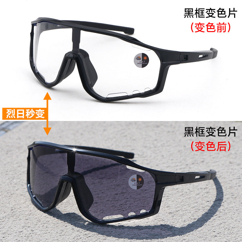 Wholesale Cycling goggles with color changing function to prevent wind, sand and UV rays