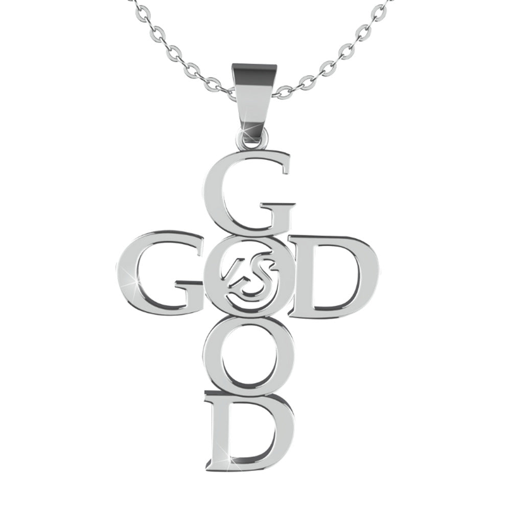 Wholesale Stainless Steel Amazing Grace Necklace