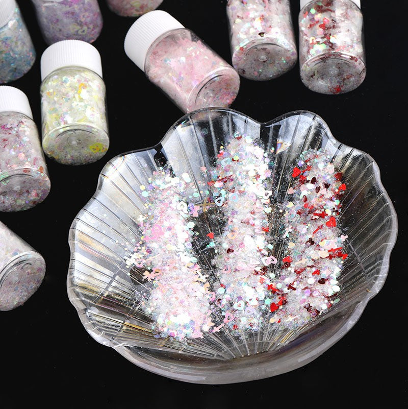 Wholesale DIY Crystal Dropper, Dreamy Mixed Dropper Material, Quicksand Oil Filling Material