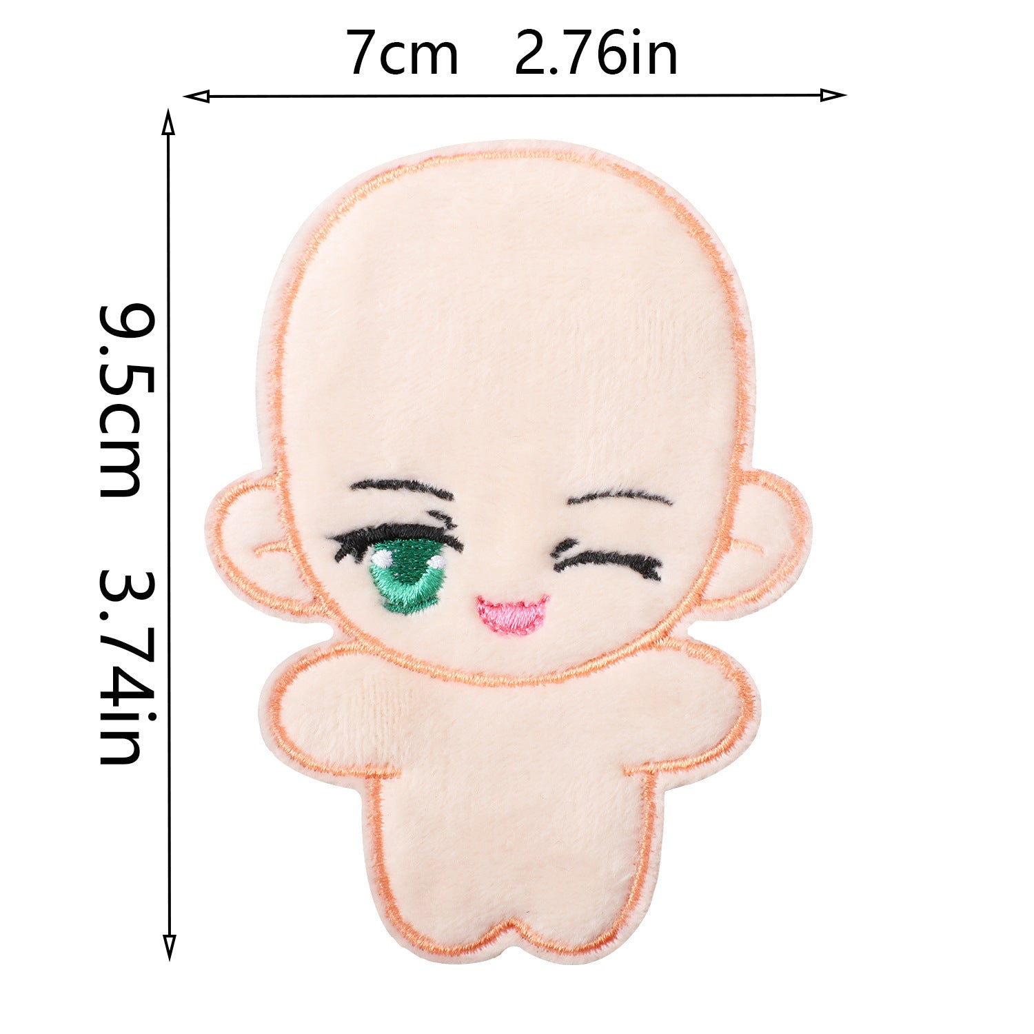 Wholesale Cute Anime Embroidery Patches DIY Sew On Cloth Patches For Clothing And Bags Fashion Accessory Gift For Crafting Resale