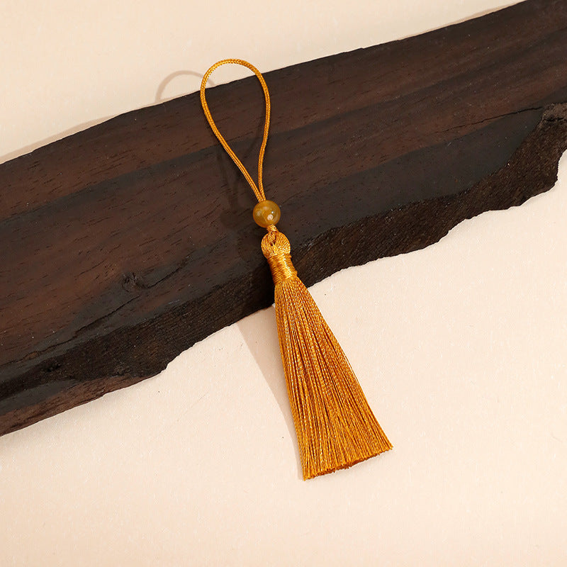 Wholesale 5pcs 7CM Small Tassel Ear Pendant Accessories