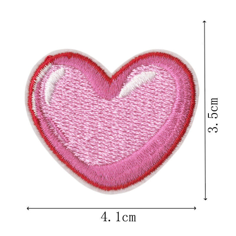 Wholesale Mother S Day Embroidered Patch Set DIY Iron On Applique For Towel And Clothing Decor 23 Pieces