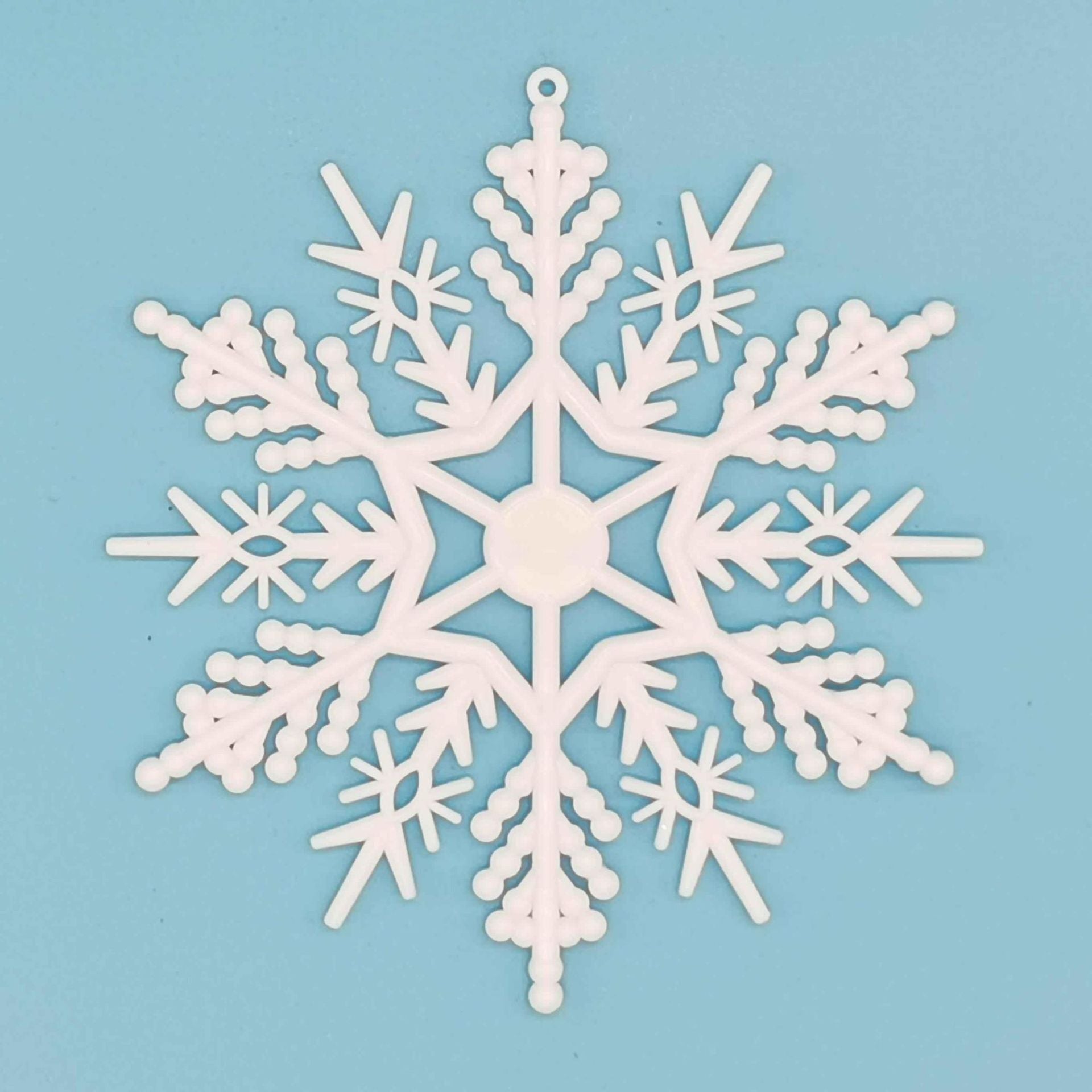 Wholesale Sales multi-style plastic snowflake  decoration