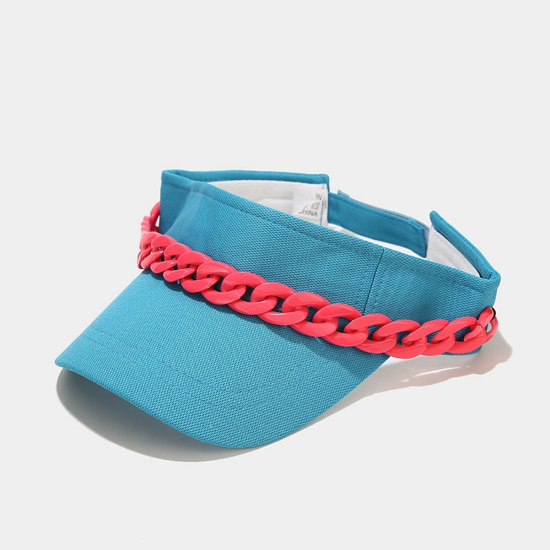 Wholesale Polyester Acrylic Chain Empty Top Hat