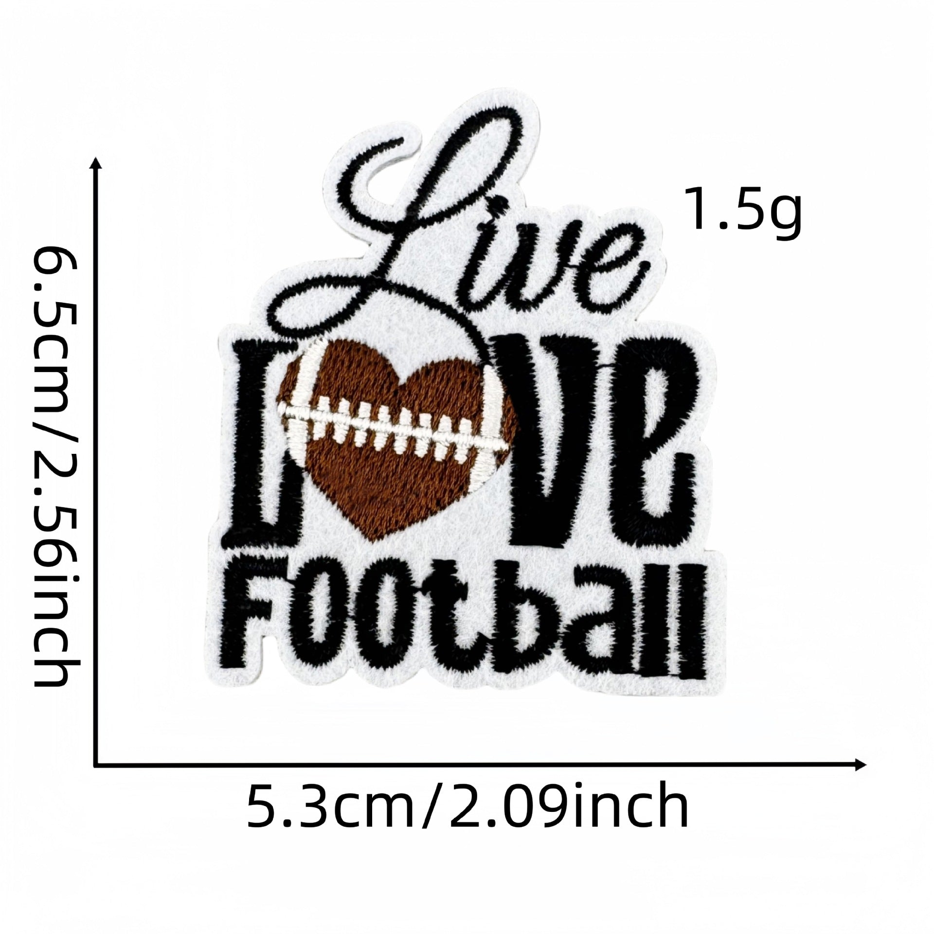 Wholesale Rugby Embroidered Patches Sports Series