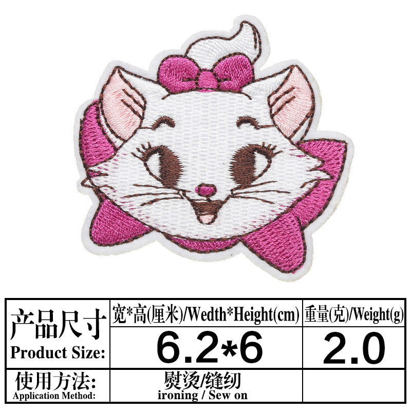 Wholesale cartoon cloth stickers cute DIY patch OLY Exclusive