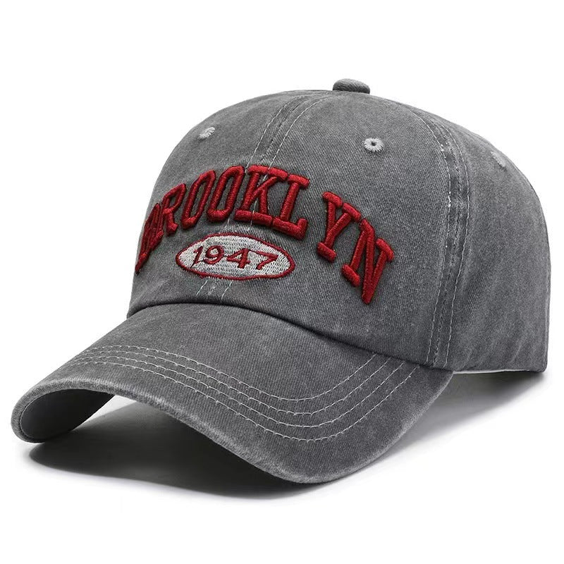 Wholesale of Old Embroidered Cotton Baseball Caps