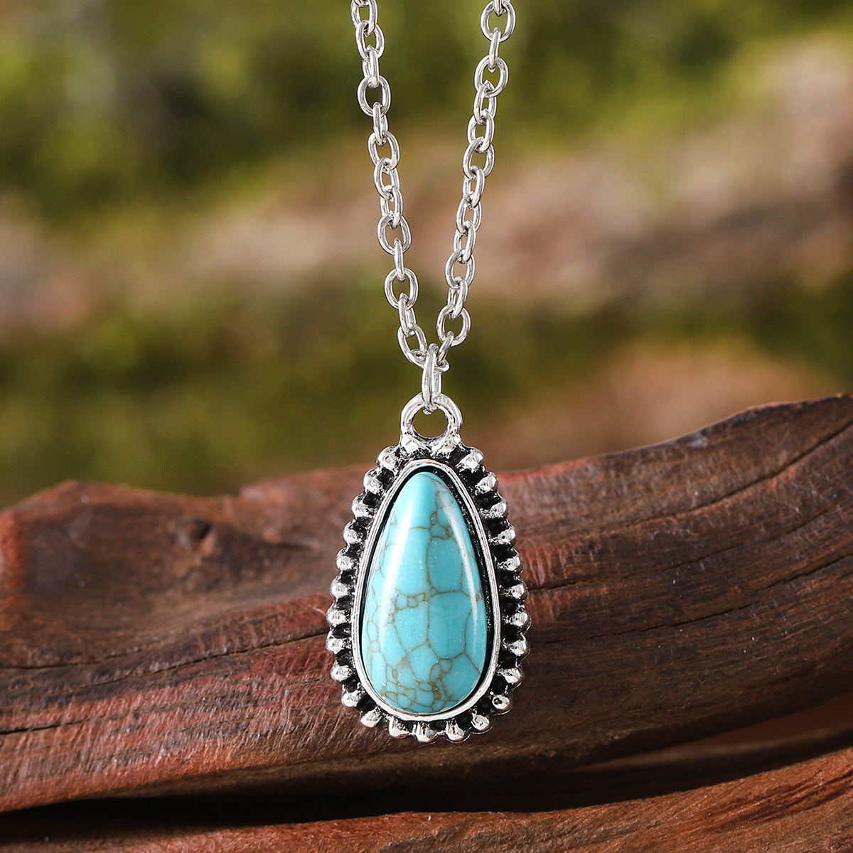 Wholesale Bohemian Turquoise Drop Earrings