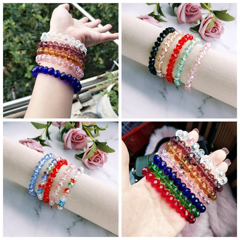 Wholesale Artificial Crystal Simple Bracelet