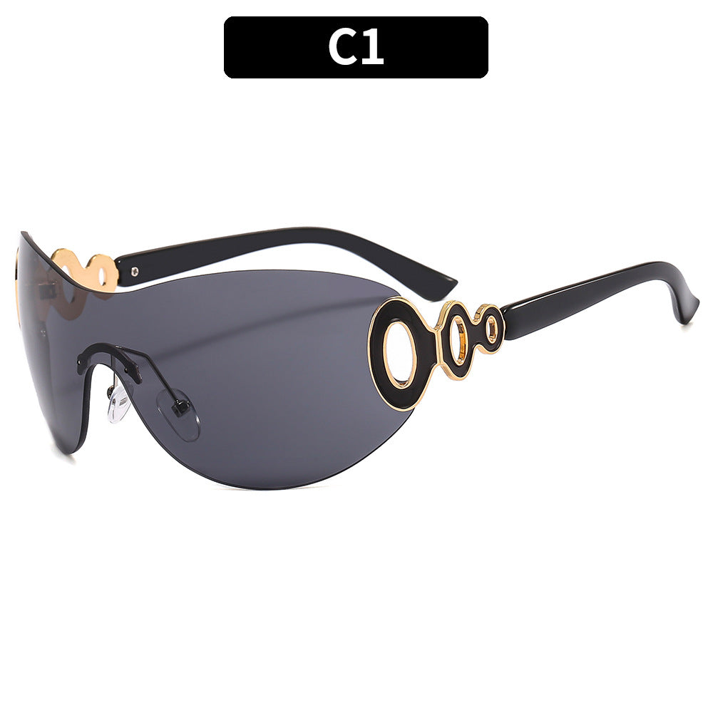 Wholesale Y2K Frameless PC Sunglasses