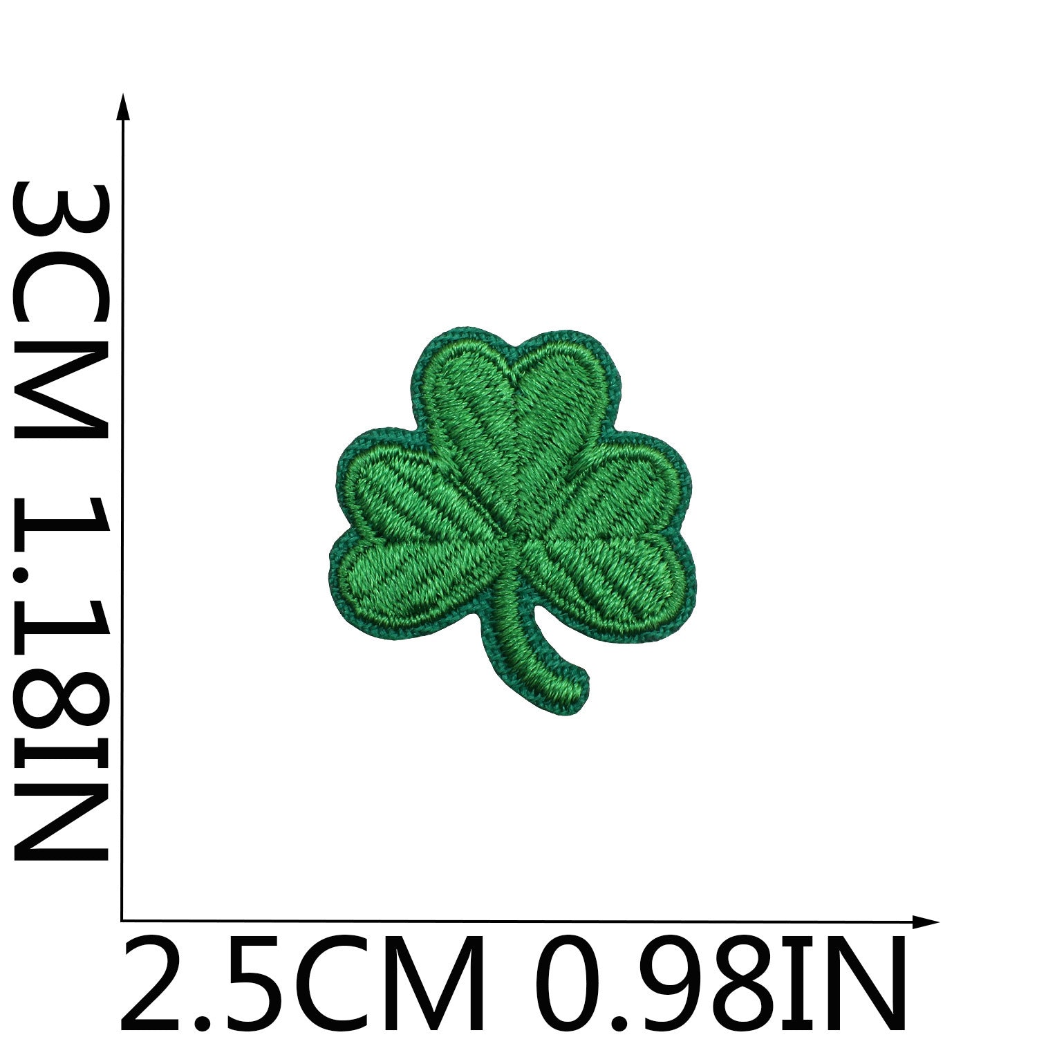 Wholesale St.  Patrick' s Day Rainbow Beer Clover Embroidery DIY Patches