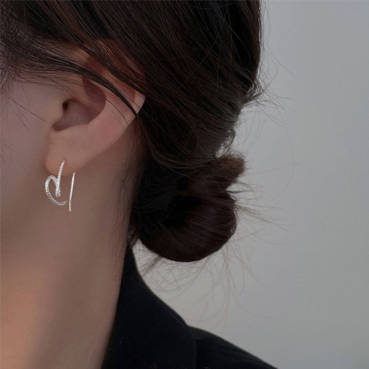 Wholesale 925 Sterling Silver Heart Earrings