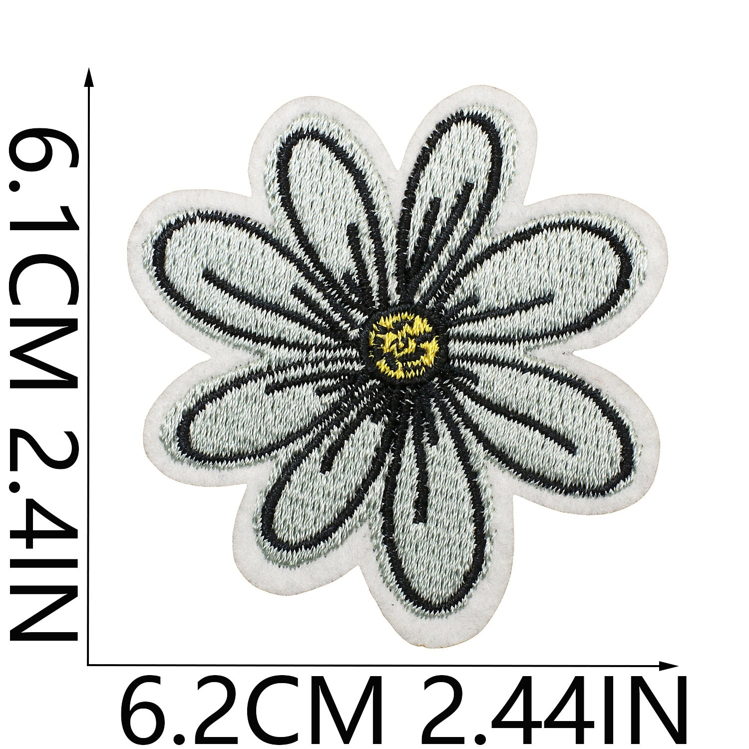 Wholesale Green Flower Butterfly Envelope Embroidery DIY Patches