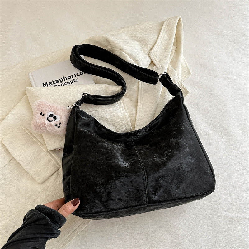 Wholesale New High-capacity Solid Color Fashion Everyday Casual Tote Bag
